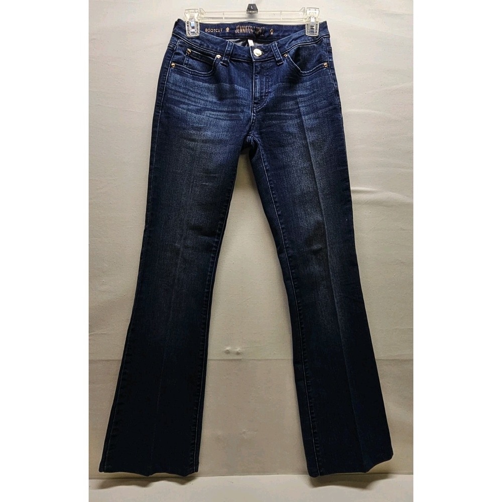 JLO Women's Bootcut Jeans Dark Wash Stretch Comfort Mid Rise Discontinued